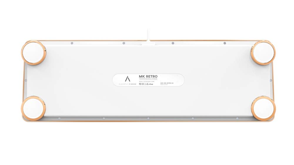 AZIO Retro Typewriter-Inspired Mechanical Keyboard