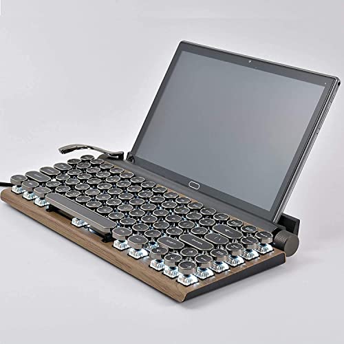 Adventurers Typewriter-Style Retro Mechanical Keyboard