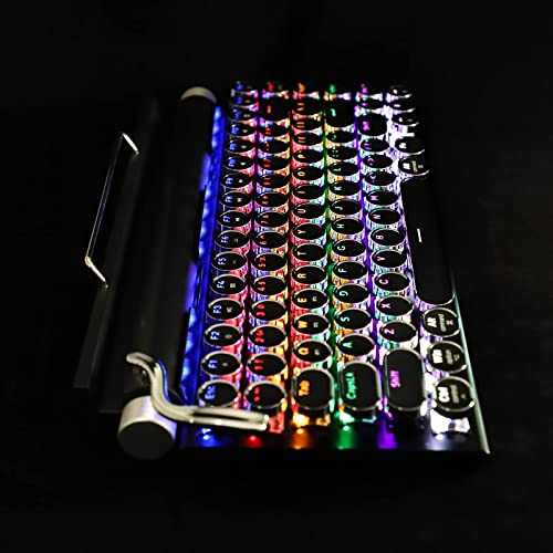 Adventurers Typewriter-Style Retro Mechanical Keyboard