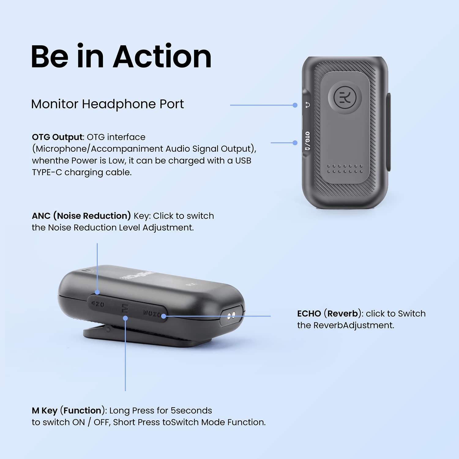 Digitek® DWM 101 Wireless Microphone