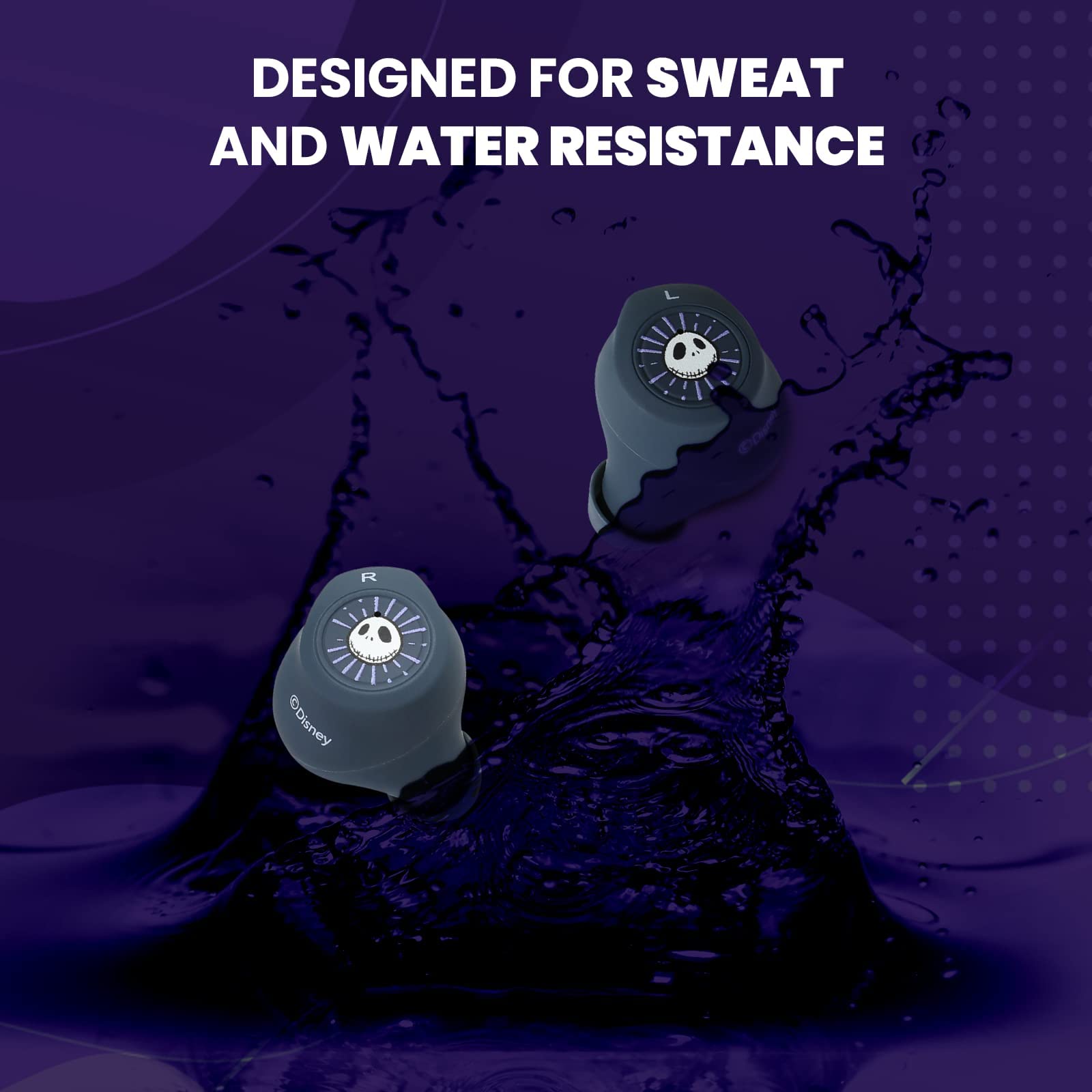 Disney Nightmare Glow in The Dark TWS Earbuds