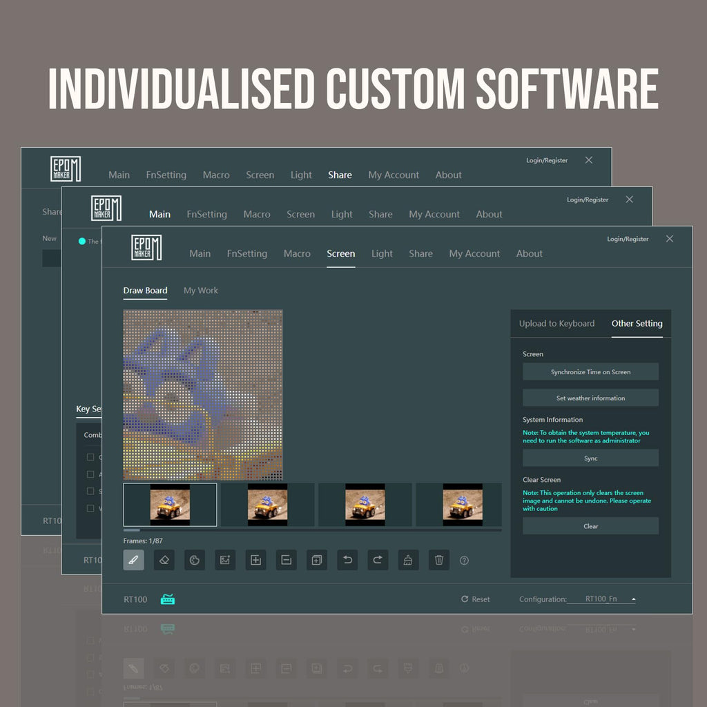 EPOMAKER RT100 97 Mechanical Keyboard