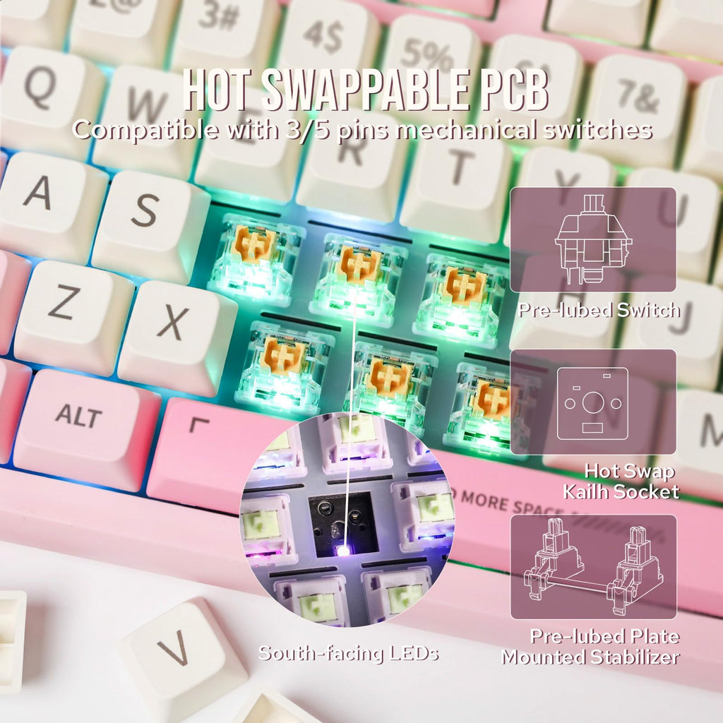 EPOMAKER RT100 97 Mechanical Keyboard