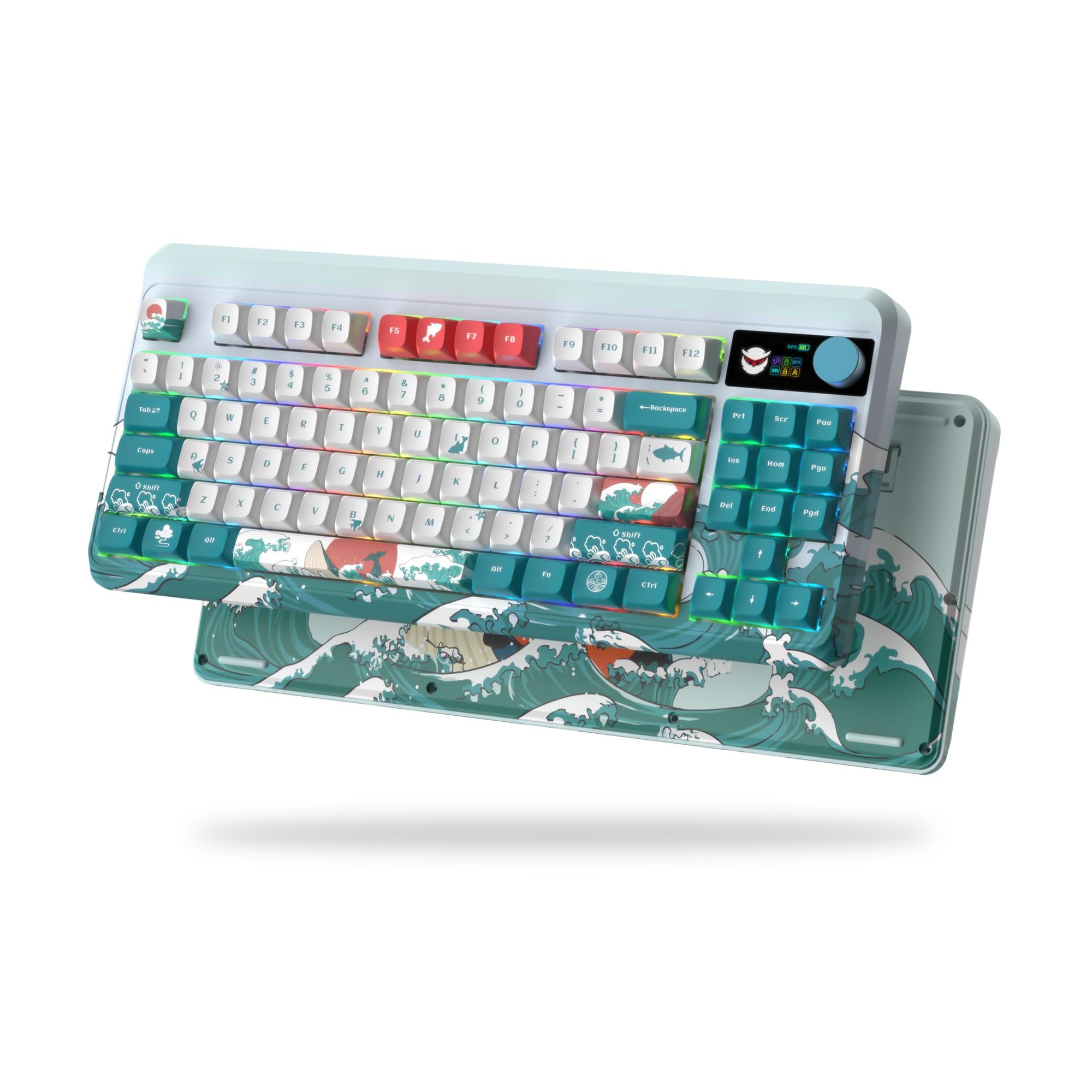 Womier Retro Gaming Keyboard with OLED