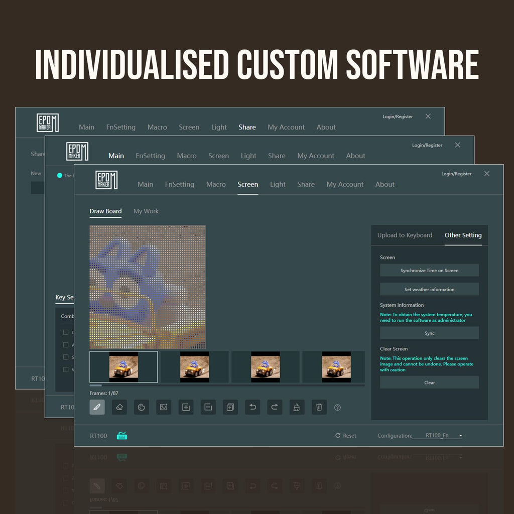 EPOMAKER RT100 97 Mechanical Keyboard