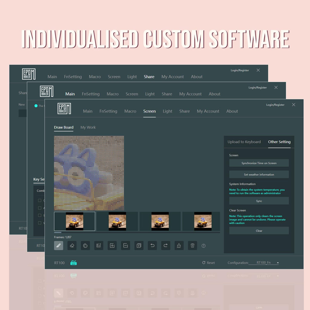 EPOMAKER RT100 97 Mechanical Keyboard