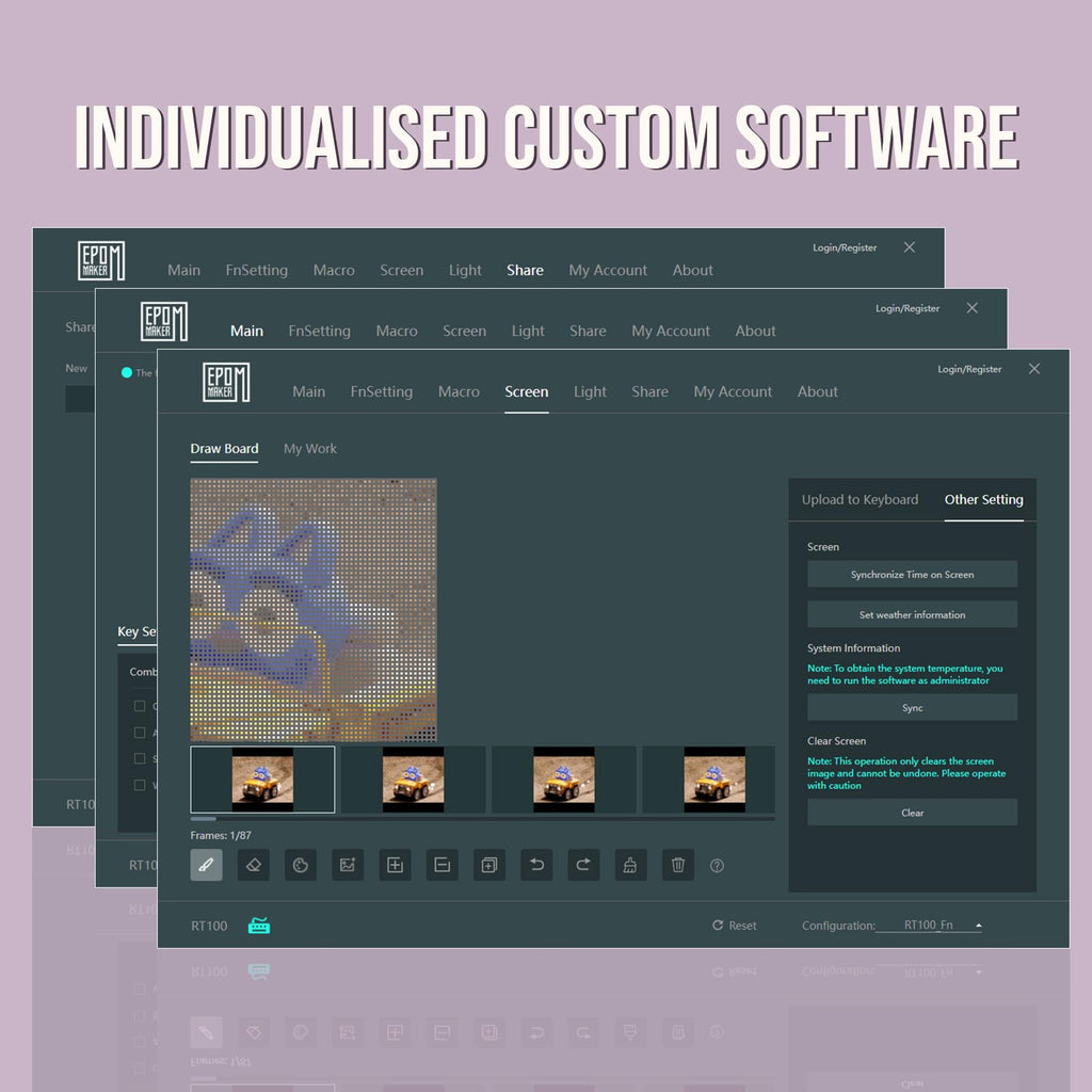 EPOMAKER RT100 97 Mechanical Keyboard