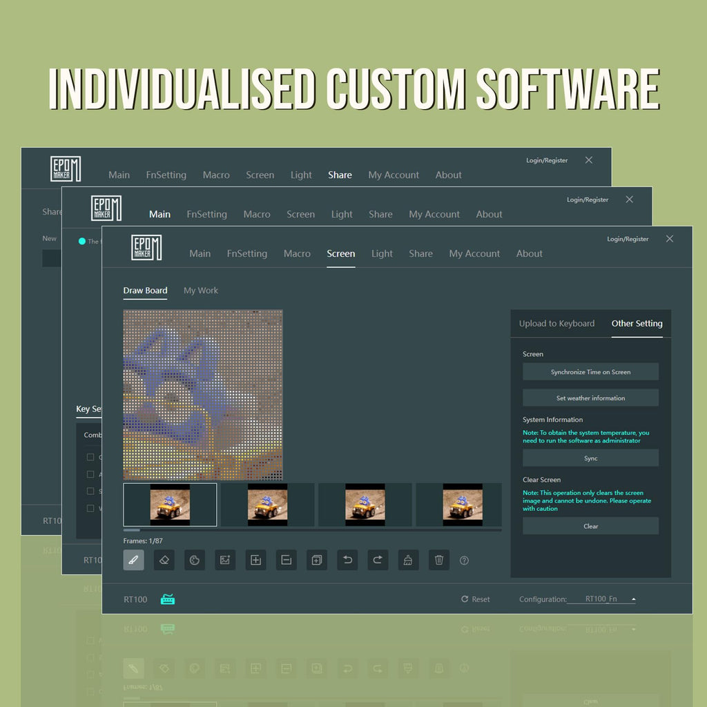 EPOMAKER RT100 97 Mechanical Keyboard