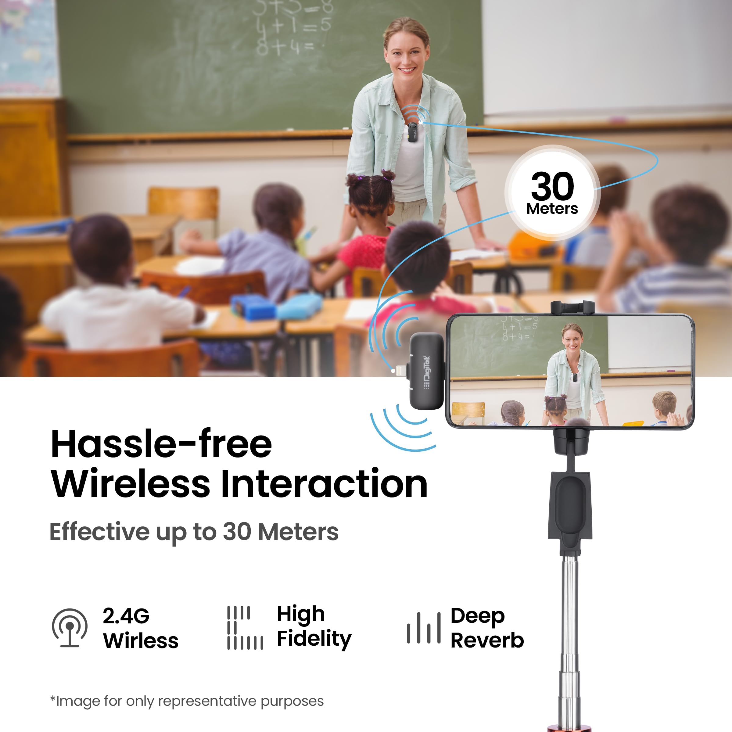 Digitek® DWM 101 Wireless Microphone
