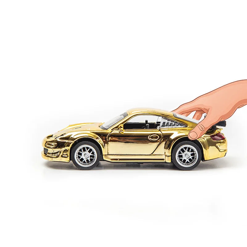 Golden Car Model