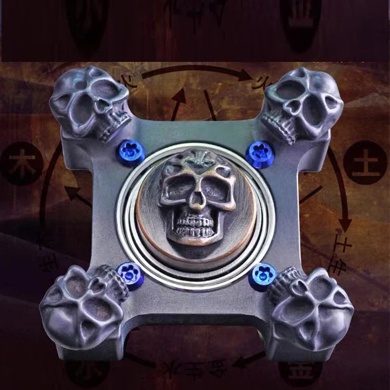 Novelty Skull Fidget Spinner