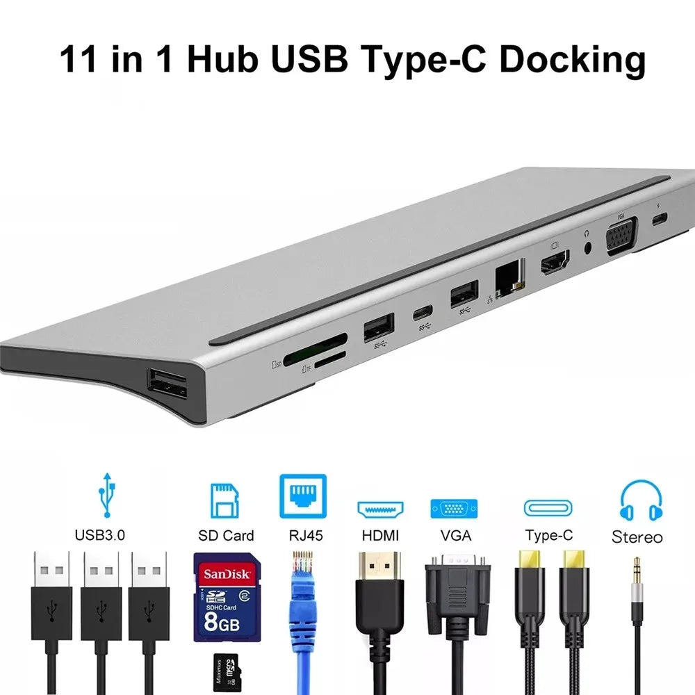 MZX 11 in 1 Docking Station