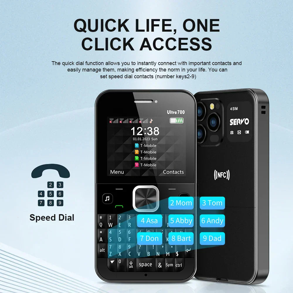 SERVO Ultra700 4SIM Card