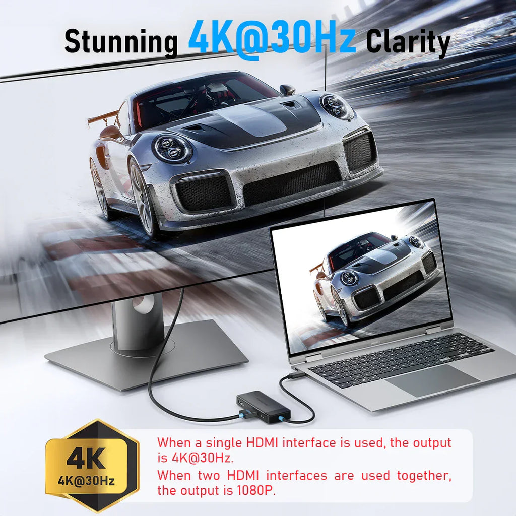 Lemorele TC122 USB C HUB