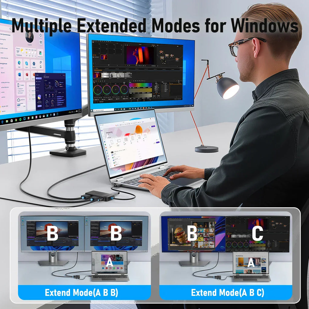 Lemorele TC122 USB C HUB