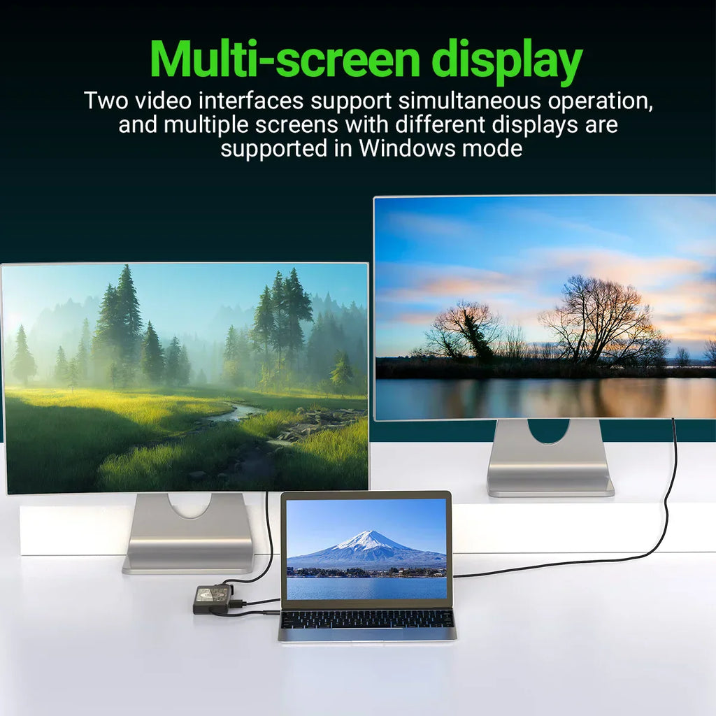 Gopala 12in1 USB C HUB Docking Station