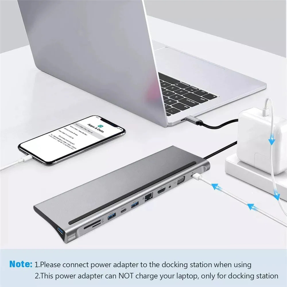 MZX 11 in 1 Docking Station