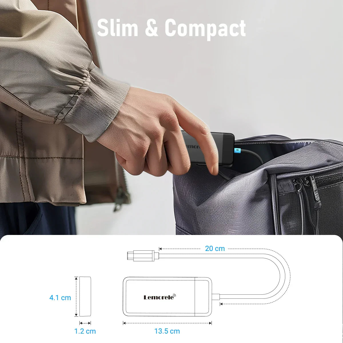 Lemorele TC122 USB C HUB